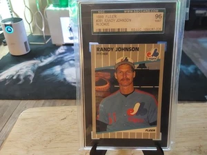 1989 Fleer Randy Johnson Rookie Card 96 Mint - Bild 1 von 2