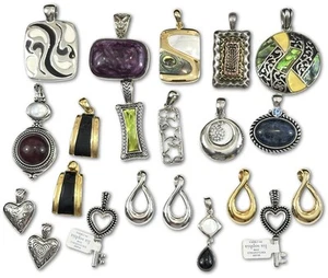 Lot of 21 LIA SOPHIA Pendant Slides - Picture 1 of 5