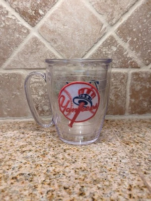 Tervis 12oz Mug New York Yankees Logo Embroidered Insulated Personalized David - Image 1 of 3