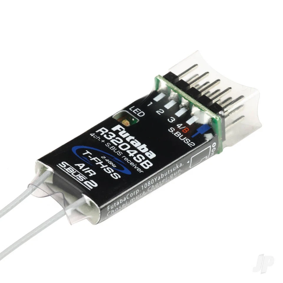Futaba R3204SB 4-Channel (PWM) Air Receiver (18-Channel S.BUS) T-FHSS FUT0510273 - Image 1 of 1
