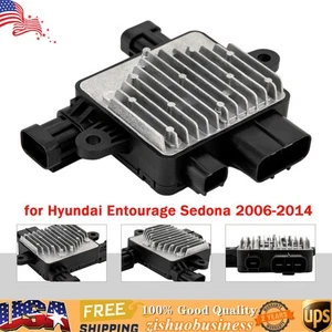 Módulo de control del ventilador de refrigeración del motor Dohc V6 24V compatible con Kia Sedona 2006-2014 3,5 L - Imagen 1 de 12