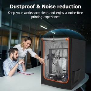YOOPAI Boîtier d'imprimante 3D Résine Ignifuge Antipoussière Température Constante Protection - Photo 1/7