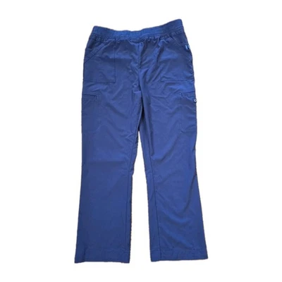 Urbane Performance Women's Large Cargo Scrubs Navy Blue Nurse Healthcare - Image 1 of 4