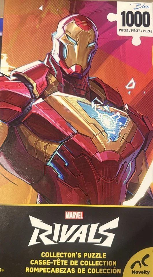 New! IRON MAN Marvel Rivals Collectors 1000 Piece Jigsaw Puzzle! FREE SHIPPING - Image 1 of 1