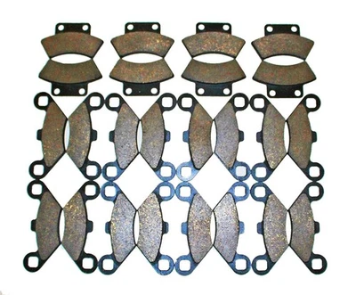 12 Sets 1995 Polaris 300 Trail Boss 2X4 300 Trail Boss 4X4 Front & Rear Brakes - Image 1 of 3