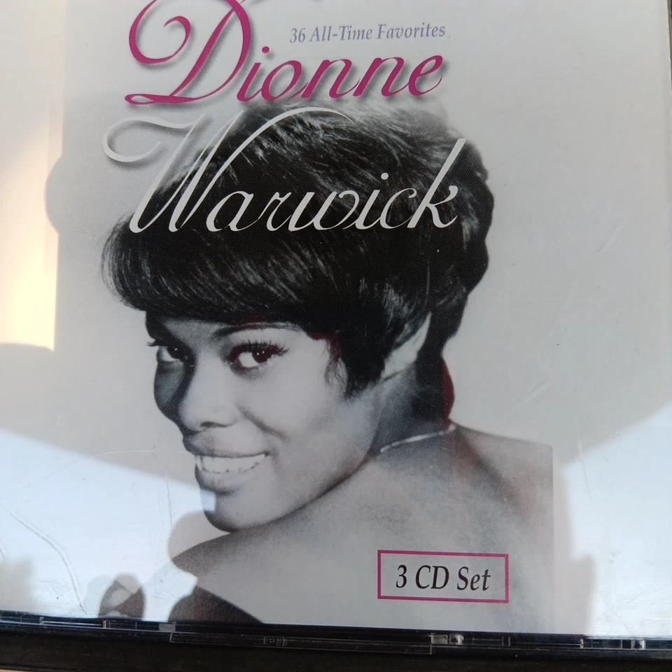 DIONNE WARWICK 36 All Time Favorites 3 CD Set CAREFULLY RESTORED/ BRAND NEW CASE Foto 1 de 1