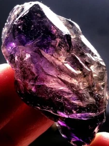 27g 1 Diamant Grade! Super Seven Skelett Amethyst Quarz Kristall Präparat r607 - Bild 1 von 10