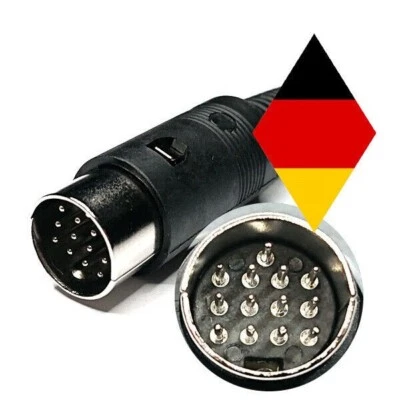 MARKENLOS DE - ACC Conector DIN 13 polos para ICOM 13 Pin IC-7000, IC-7100, IC-7300, IC-7200