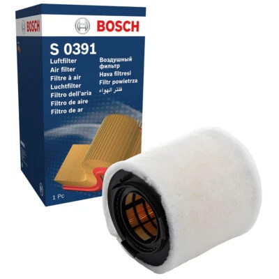Inserto de filtro de aire Bosch F026400391 para Audi A1 Seat Ibiza Skoda Fabia VW Polo V Foto 1 de 4