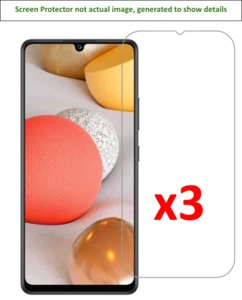 3 x protection d'écran Samsung Galaxy A42 5G avec tissu - Photo 1 sur 2
