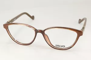 Marchon LIU JO LJ2618 210 in Brown 53-15-135 Eyeglass Frames Flex Hinges H27 - Imagen 1 de 11
