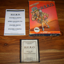 HERO Pal pour Atari 2600 en boite (sans volet sup.) et notice complet H.E.R.O.