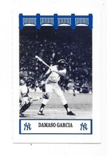 DAMASO GARCIA 1992 THE WIZ YANKEES 70'S   NEW YORK YANKEES **FREE SHIPPING**