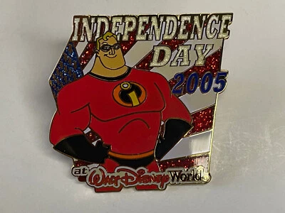 Prendedor Disney WDW Día de la Independencia 2005 - Sr. Increíble LE 2500 PP# 39530 Foto 1 de 2