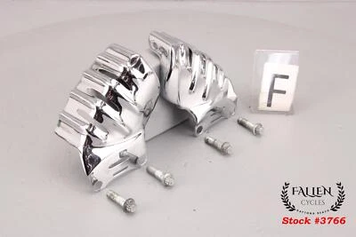 Harley Electra Glide Kuryakyn 2008 juego de cubierta de pinza de freno de precisión cromado Foto 1 de 4