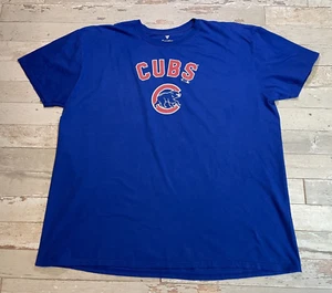 Fanatics Chicago Bears Football Rizzo #44 Men's 3x T-Shirt Blue 100% Cotton - Picture 1 of 7