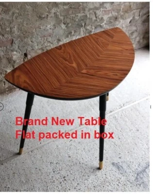 IKEA LOVBACKEN Side Coffee BedSide Table,Medium Brown,77x39 cm,Unique Shape - Image 1 of 4