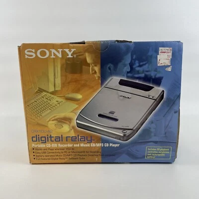 🔥Sony Digital Relay Drive CD R/RW Digital CRX10U-A2 USB MAC Windows BOX NEW🔥 - Image 1 of 4
