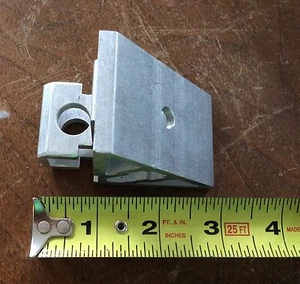 NOS Delta Aluminum Clamp Jaw p/n 697216 45 degree face - Picture 1 of 5