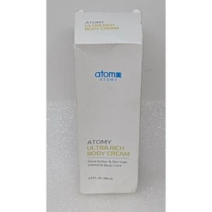 Atomy Ultra Rich Body Cream 6.8 Oz 200 Ml Shea Butter & Moringa Intensive Care - Picture 1 of 1