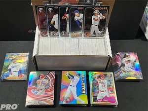 2024 Topps CHROME MASTER SET 400 CARDS BASE & 5 INSERT SETS HOLLIDAY DE LA CRUZ - Picture 1 of 4