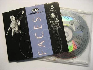 2 UNLIMITED FACES MAXI CD SINGLE - Picture 1 of 1