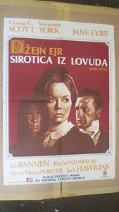 Jane Eyre Dzejn Ejr Sirotica iz Lovuda Original Yugoslavian Movie Poster 1970 - Picture 1 of 3