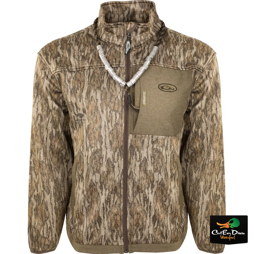 DRAKE WATERFOWL SYSTEMS MST ENDURANCE HYBRID LINER JACKET FULL ZIP CAMO COAT - Image 1 of 1