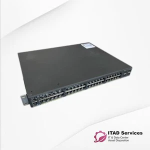 Cisco WS-C2960X-48LPS-L V01 | 48-Port Gigabit PoE+ Switch - Picture 1 of 2