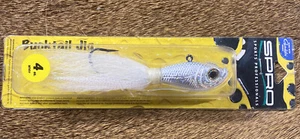 Spro SBTJW-4 Bucktail White 4oz Fishing Jig Freshwater Lure - Bild 1 von 4