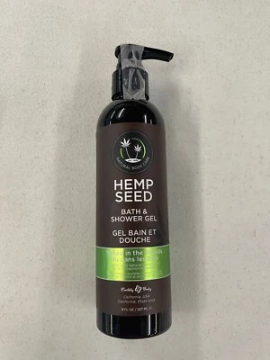 Earthly Body Hemp Seed Bath & Shower Gel - Naked in the Woods- 8 oz new - Image 1 of 2