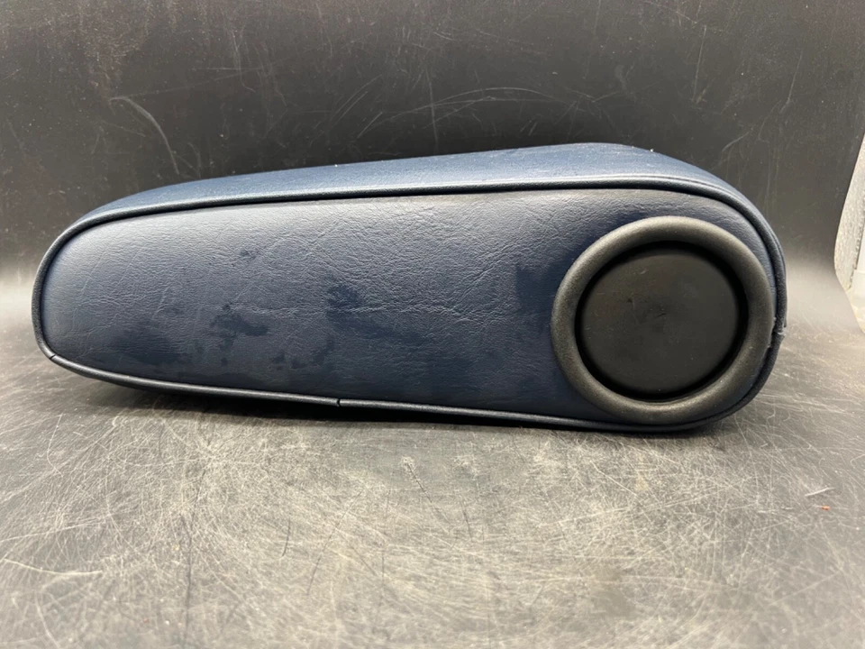 Mercedes-Benz 300d 240d w123 1986-1995 cuero reposabrazos abatible azul Foto 1 de 4