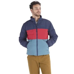 Marmot Ares Winter Jacket, Arctic Navy/Team Red/Moon River, Large - Picture 1 of 4