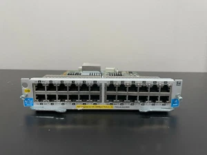 HP Gig-T PoE+ v2 zl Module J9534A 10/100/1000 24-Port Plug-in Switch Module - Picture 1 of 6