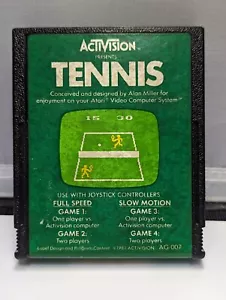 Tennis (Atari 2600, Activision, 1981) - Picture 1 of 6