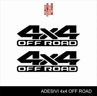 2 ADESIVI stickers  4X4 OFF ROAD - Imagen 1 de 2