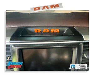 RAM Radio Dash Bezel Overlay Decal Sticker 2013-2018 Ram - Picture 1 of 62