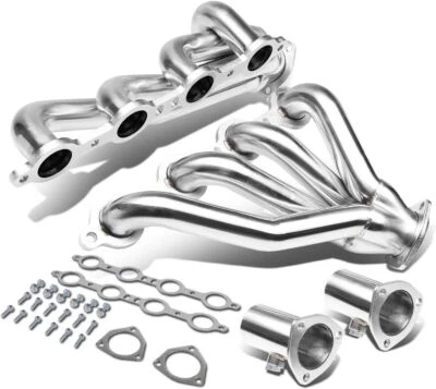 SS Exhaust Polished Header Fit For 1991-2004 GMC Sonoma 1982-2004 Chevy S10 Foto 1 de 4