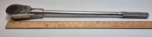 24" Snap-on L72T 3/4" Ratchet Head W/ L-72RJ Breaker Bar Handle EXCELLENT COND. - Picture 1 of 15