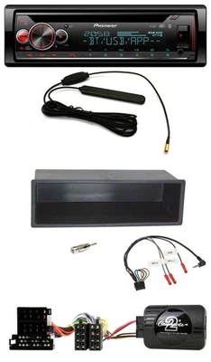 Pioneer USB DAB Lenkrad Bluetooth CD Autoradio für VW Passat Golf IV Polo schwar - Bild 1 von 4