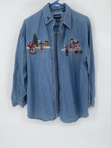 Top Jean Navidad Bordado - Imagen 1 de 5