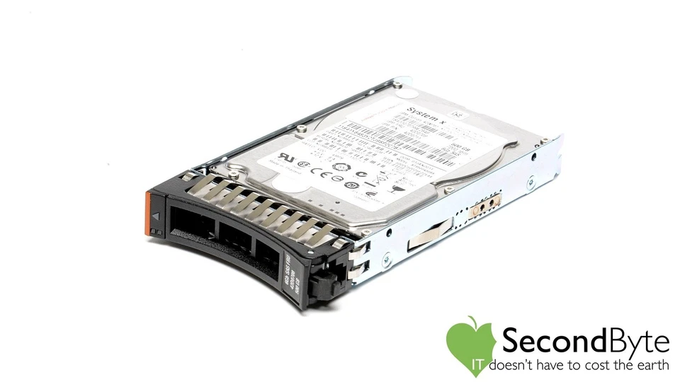 IBM System X 500GB 6Gb/s 7.2K 2.5" SAS HDD 42D0708 9FY246-039 w/caddy - Image 1 of 1