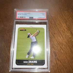 2023 Si For Kids 1094 Rose Zhang Psa 7 LPGA Tour Golf Rookie Card Team USA Grade - Picture 1 of 7