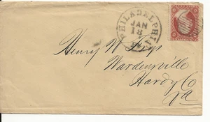 CD finos Philadelphia PA y cuadrícula en #26 a Wardensville Hardy Co VA - Imagen 1 de 2