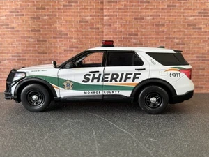 Monroe County Tn 2024 1/24 Scale Diecast Custom Motormax Police Car - Picture 1 of 5