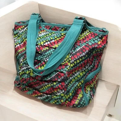 Thirty One All Pro tote gym bag beach diaper travel bag w shoe compartment - Image 1 of 4