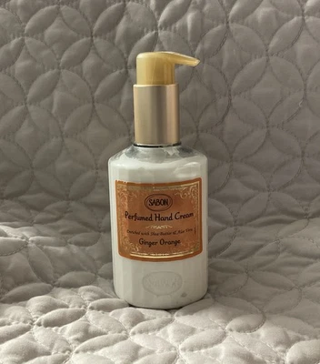Sabon имбирь оранжевый духи крем для рук для всех типов кожи 6,7fl.oz. НОВЫЙ - Изображение 1 из 4