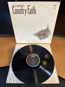Capitol's Country Faith Vinyl LP Record (1969 Capitol SQ-91655) B1 VG - Picture 1 of 4
