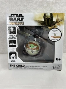 Star Wars The Mandalorian The Child In Pram UFO Ball Helicopter New Sealed Rc - Picture 1 of 7
