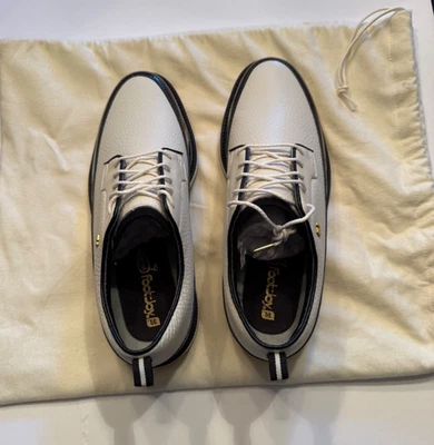 Zapatos de golf FootJoy de Aimé Leon Dore serie Premier — talla US 8,5 M, blancos y negros Foto 1 de 4